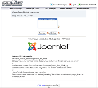Preview Uploaded Image
