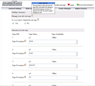 eXpress Site Map Generator Helps You To Generate Site Map In Seconds